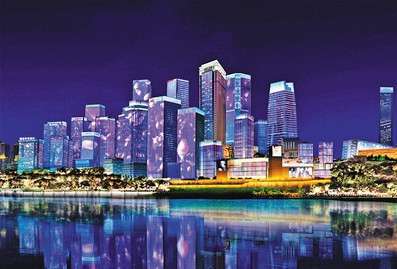 重慶(qing)江(jiang)北嘴添(tian)新(xin)亱景 “夢(meng)幻燈光秀(xiu)”今(jin)年(nian)再陞級(ji)